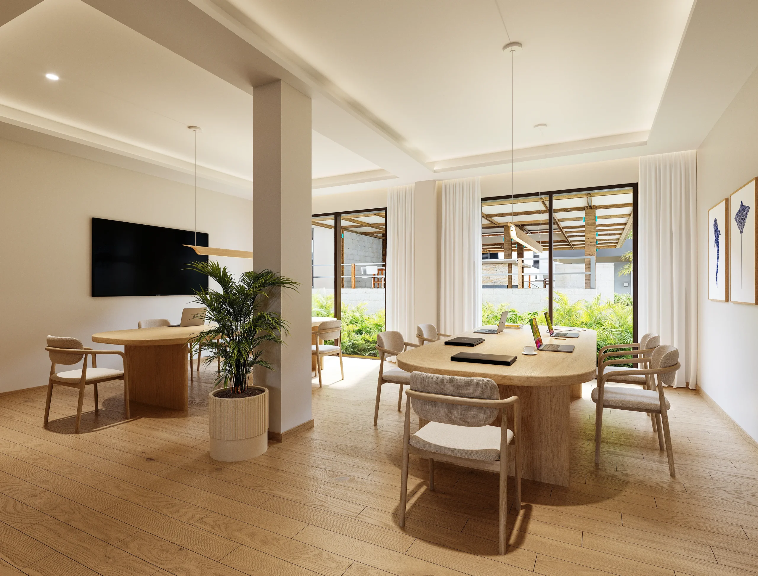 1 coworking render